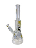 Medicali 12" Showerhead Beaker Glass Water Pipe 