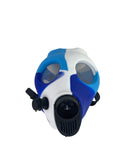 Multi-Colored Silicone Skull Gas Mask Bong