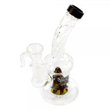 Thug Life | 6" Bubbler Shaped Rasta Water Pipe Thug Life