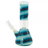 Thug Life | 8" Blue Mini Beaker Bong Thug Life