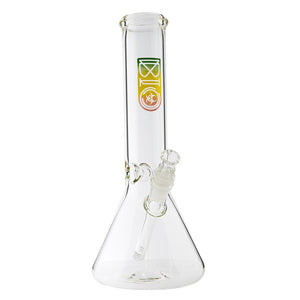 BIO 12" Clear Thick 7mm Glass Water Pipe Bong