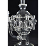 Water-Pipe-Recycler-Percolator-Thick-Clear-Glass