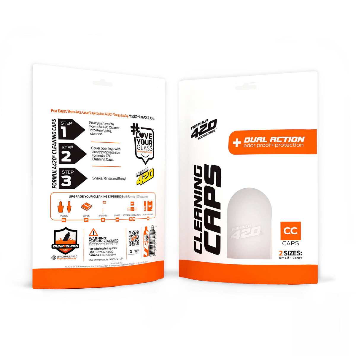 Formula 420 Universal Caps for Cleaning, Storage, and Odor Proofing ...