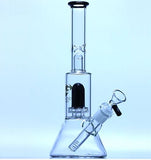 Diamond Glass - Beaker Base Water Pipe Bong with Showerhead Percolator