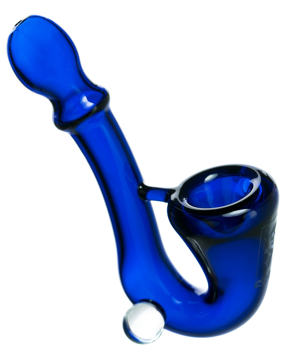 Grav Labs Saxaphone Sherlock Hand Pipe (Multiple Colors) – Glass City Pipes