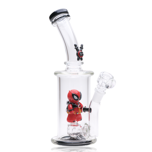Empire Glassworks Deadpool Themed Heady Glass Bong