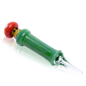 Empire Glassworks Mario Party Warp Mushroom Dabber