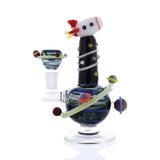 Empire Glassworks Worked Rocket Ship Heady Glass Bong
