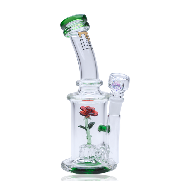 Empire Glassworks Glass Rose Water Pipe Bong