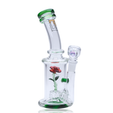 Empire Glassworks Glass Rose Water Pipe Bong